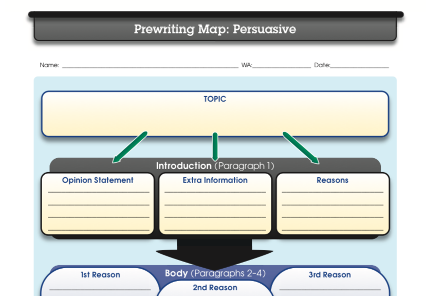   Step 5:   Scroll through the PDF content. For most levels, you will find multiple pages of resources.  Print the map you wish to use.  Happy writing! 