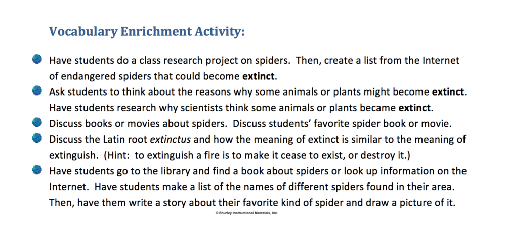 Vocabulary Enrichment: Strategies to improve and increase your students' vocabulary