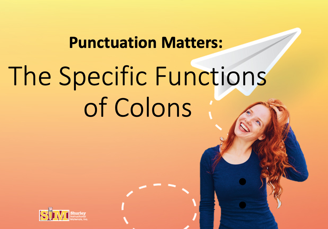 Colons: How to use them when you write