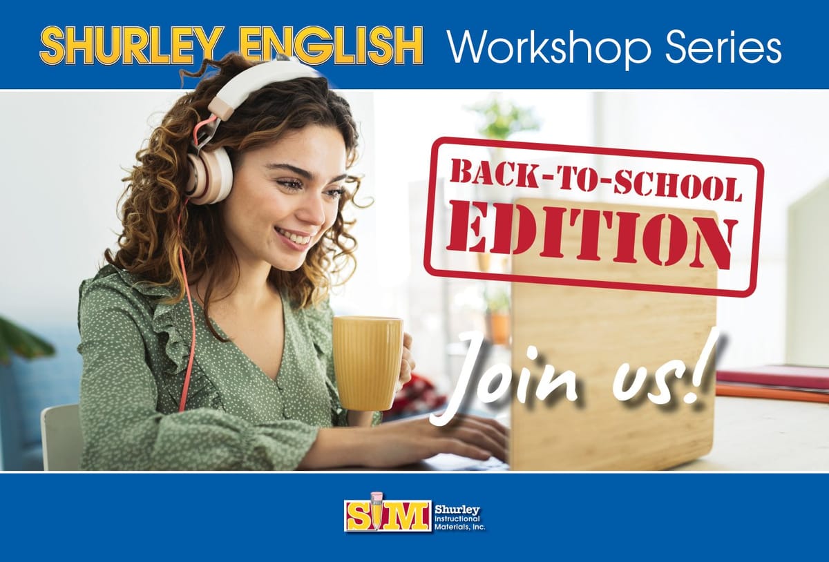 Back-to-School Workshops: Grammar, Skills, and Writing