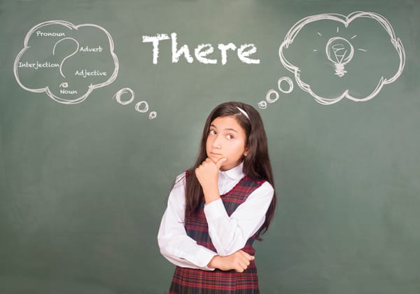 Grammar Time: What part of speech is the word THERE?