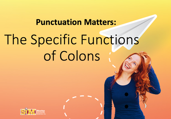 Colons: How to use them when you write