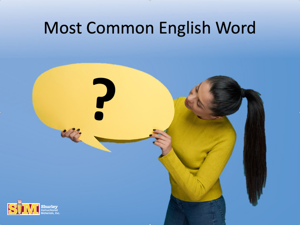 What is the most commonly used word in the English language?