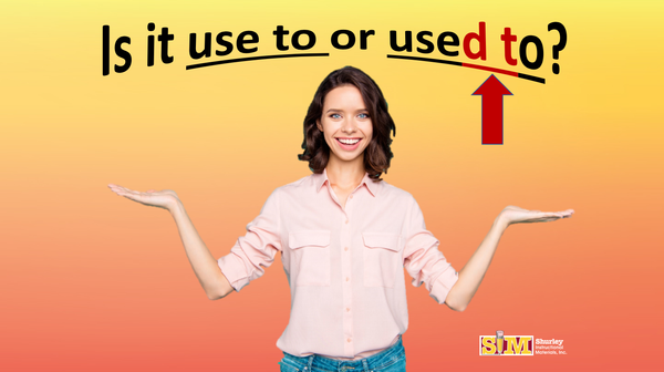 Use To vs Used To: Which verb phrase is correct?