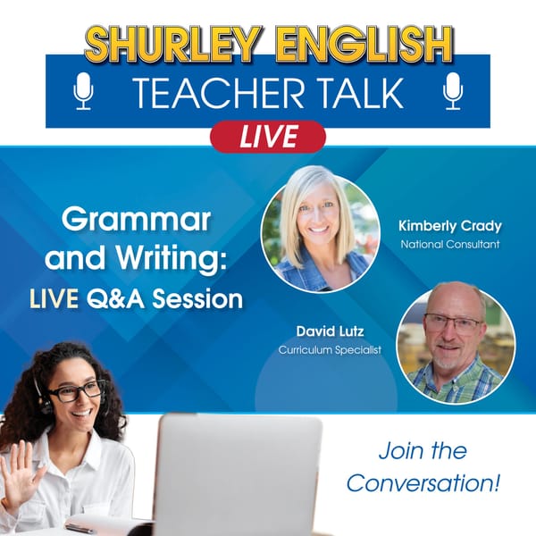 Teacher Talk: LIVE Q&A Session